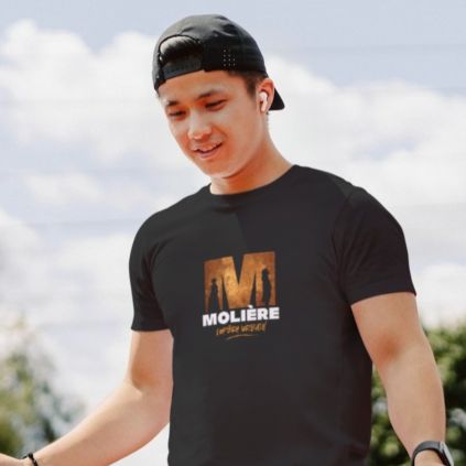 T-shirt NOIR Logo Molière T-shirt NOIR Logo Molière